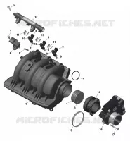 01- ROTAX - Air Intake Manifold And Throttle Body