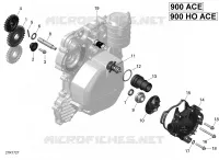 Refroidissement Moteur - 900-900 HO ACE