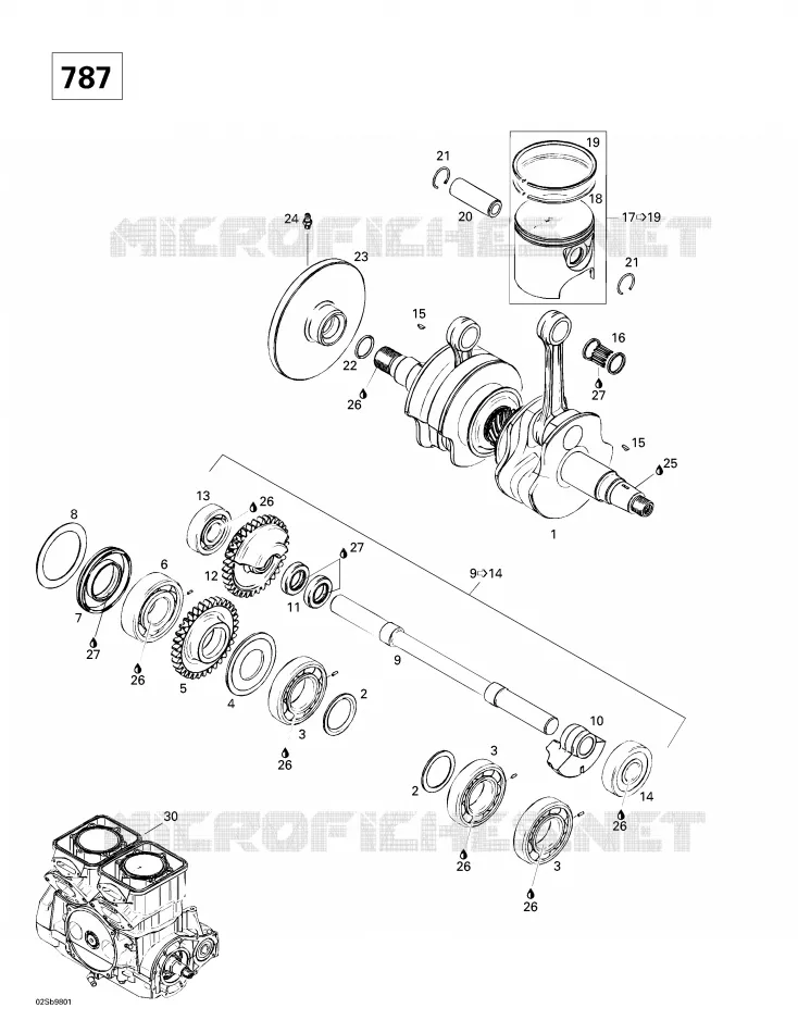 Vilebrequin Et Pistons (787)