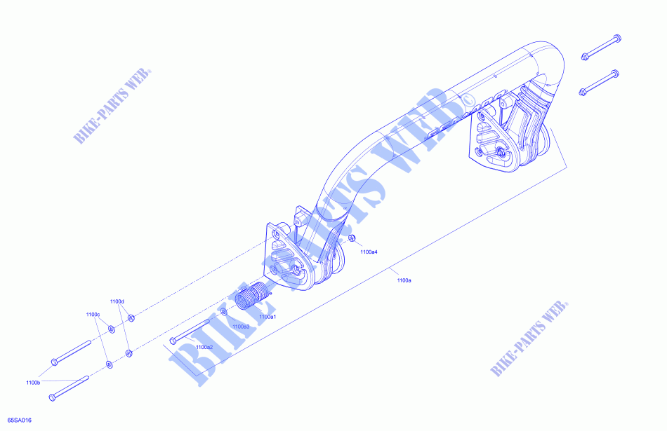 Carrosserie   Coque   Échelle pour Sea-Doo GTX 170 de 2021