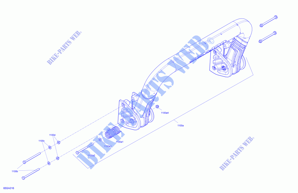 Carrosserie   Coque   Échelle pour Sea-Doo GTI SE 170 de 2021
