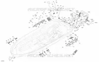 Coque pour Sea-Doo GTX 170 de 2020