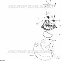 Ventilation pour Sea-Doo GTX 170 de 2020