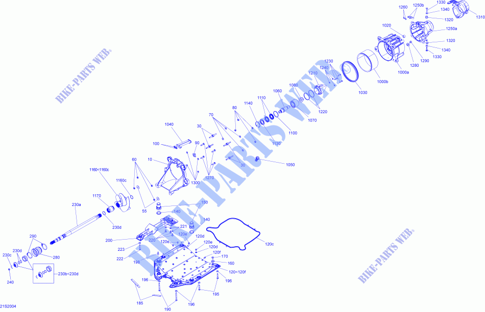 Propulsion pour Sea-Doo GTI 130 PRO LOCATION de 2020