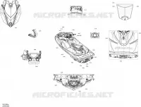 Décalques   A pour Sea-Doo RXP de 2016