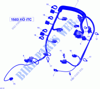 Câblage Moteur _46R1531 pour Sea-Doo RXT-X 260 & RS de 2015
