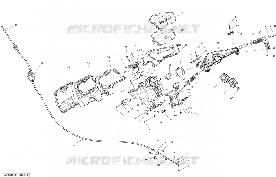 Direction _24S1404 Sea-Doo Motomarines Sea-Doo GTX S 155 2014 GTX S 155  GTX S 155