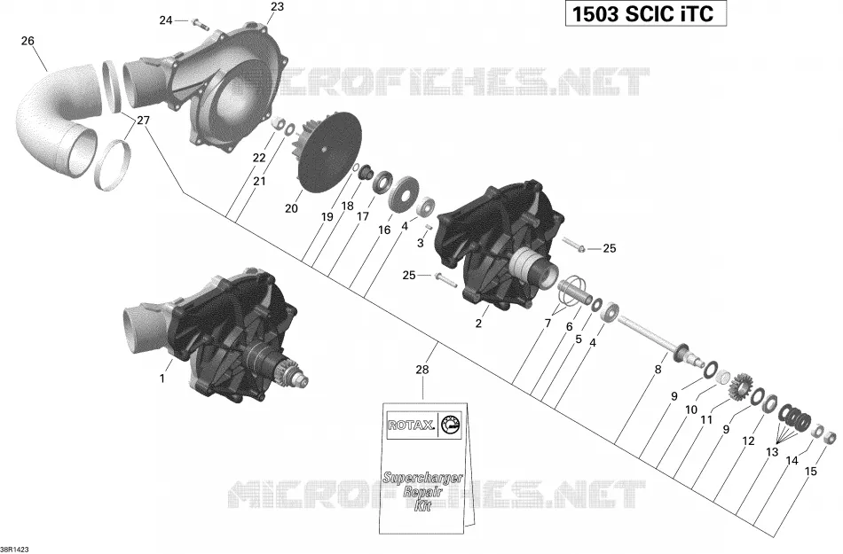 Surcompresseur Sea-Doo Motomarines Sea-Doo WAKE PRO 215 2014 WAKE PRO 215  WAKE PRO 215