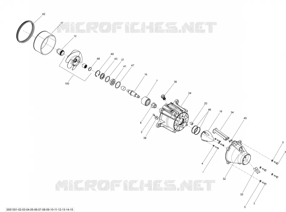 Pompe Sea-Doo Motomarines Sea-Doo RXT 260 & RS 2013 RXT 260 & RS  RXT 260 & RS