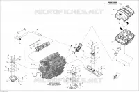 Moteur Et Silencieux Admission pour Sea-Doo GTI LIMITED  155 (39CA/39CB) de 2012