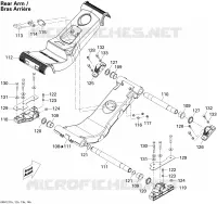 Suspension De Siège 2 pour Sea-Doo RXT-X aS 260 & RS (aS: ADJUSTABLE SUSPENSION) de 2012