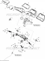 Direction 1 pour Sea-Doo GTX LIMITED iS 260 (iS:SUSPENSON INTELLIGENTE) de 2011