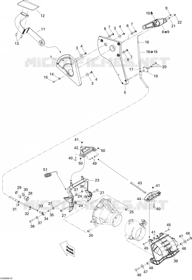 Marche Arrière Sea-Doo Motomarines Sea-Doo RXP 215 2009 RXP 215  RXP 215