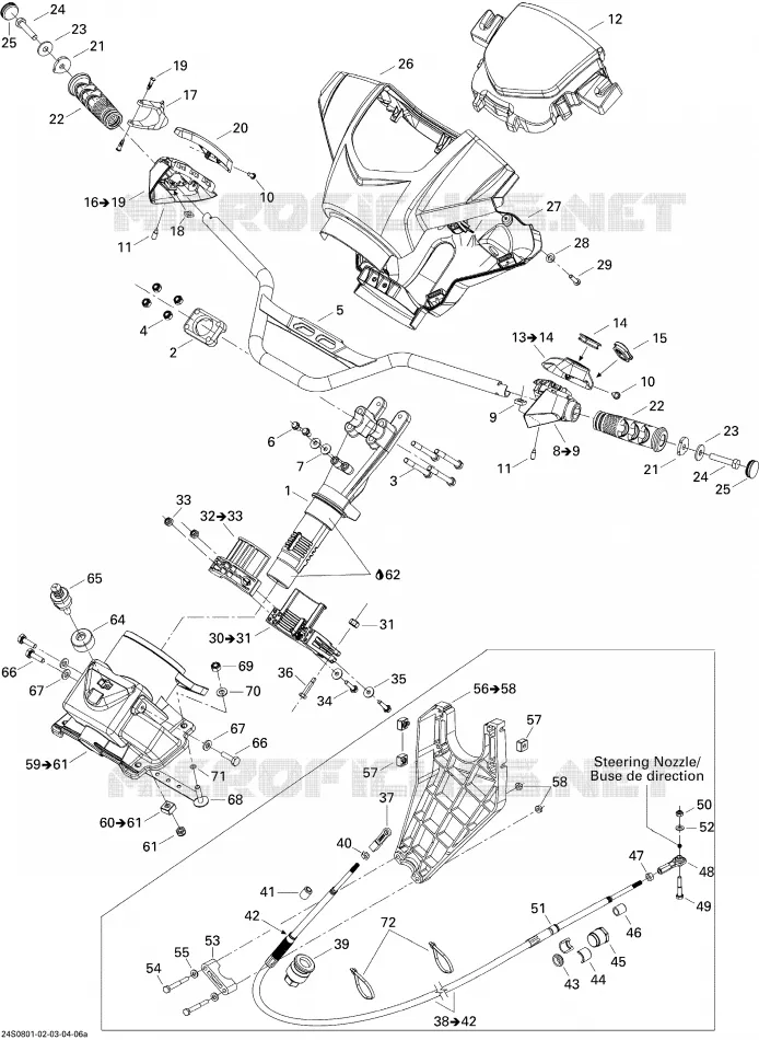 Direction CU Sea-Doo Motomarines Sea-Doo RXT 215 2008 RXT 215  RXT 215