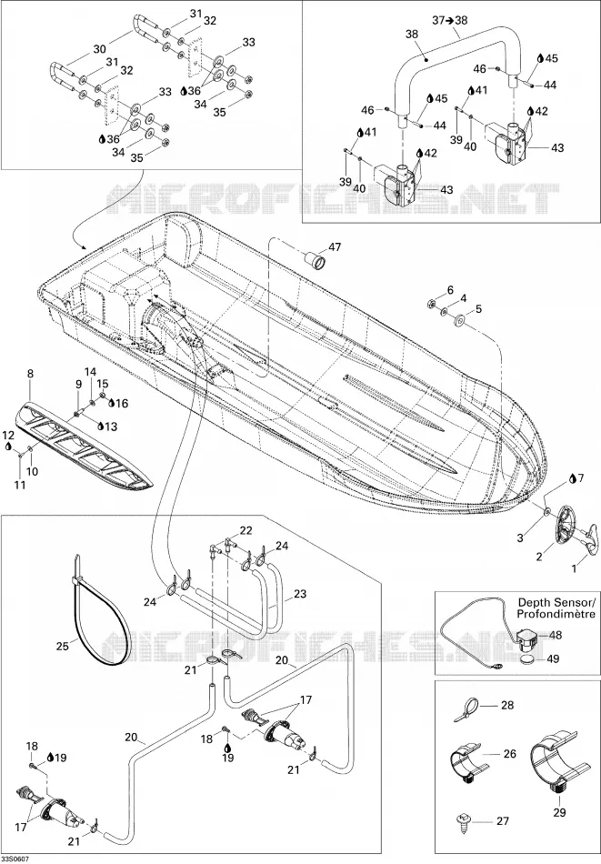 Coque Sea-Doo Motomarines Sea-Doo GTX 4-TEC LIMITED 2006 GTX 4-TEC LIMITED  GTX 4-TEC LIMITED