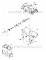 Carter, Valve Rotative pour Sea-Doo GTI LE de 2003