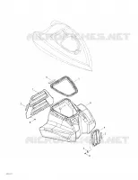 Compartiment À Bagages Avant pour Sea-Doo GTI LE de 2003