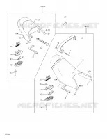 Siège pour Sea-Doo GTX 4-TEC 5573/5574/5593/5594 de 2002