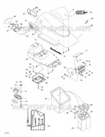 Compartiment À Bagages Avant pour Sea-Doo GSX LIMITED 5629/5845 de 1998