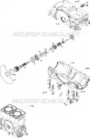 Carter Et Valve Rotative (587) pour Sea-Doo SP 5876 de 1996