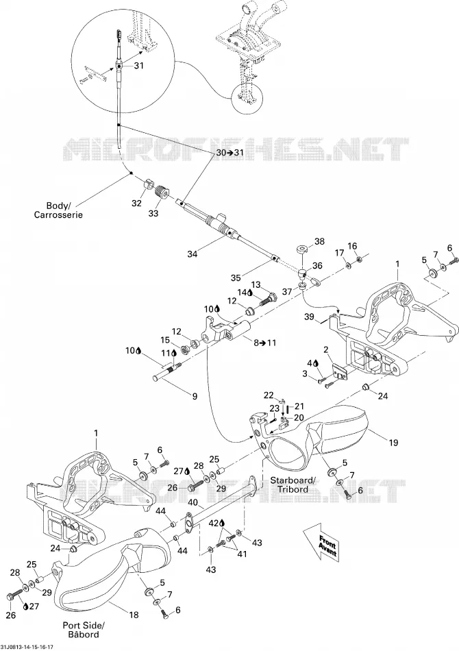 Marche Arrière Sea-Doo Bateaux Sea-Doo 00- Numéros de modèle Edition 1 2008 00- Numéros de modèle Edition 1  00- Numéros de modèle Edition 1