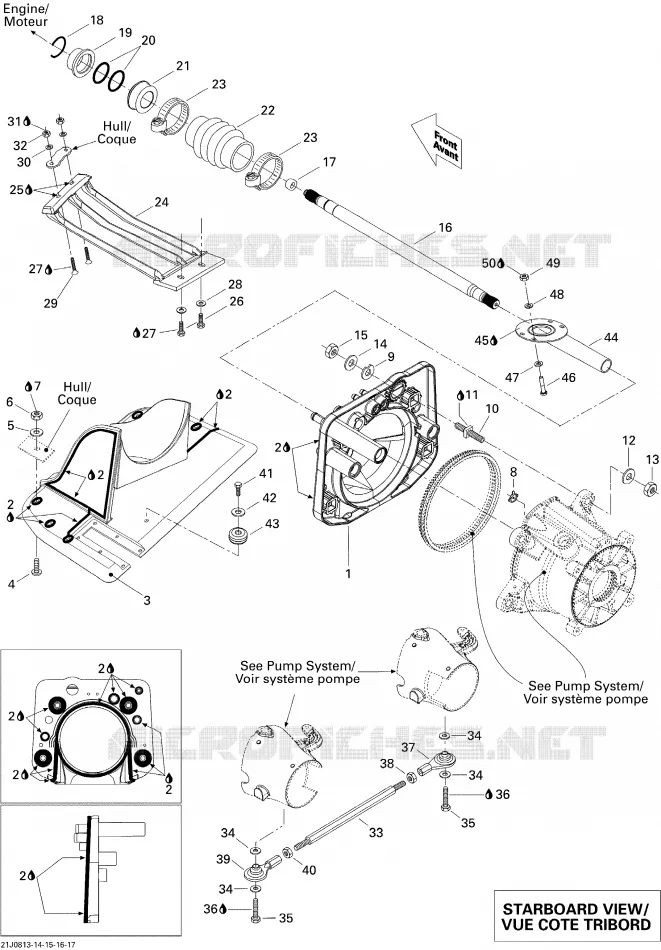 Propulsion Sea-Doo Bateaux Sea-Doo 00- Numéros de modèle Edition 1 2008 00- Numéros de modèle Edition 1  00- Numéros de modèle Edition 1
