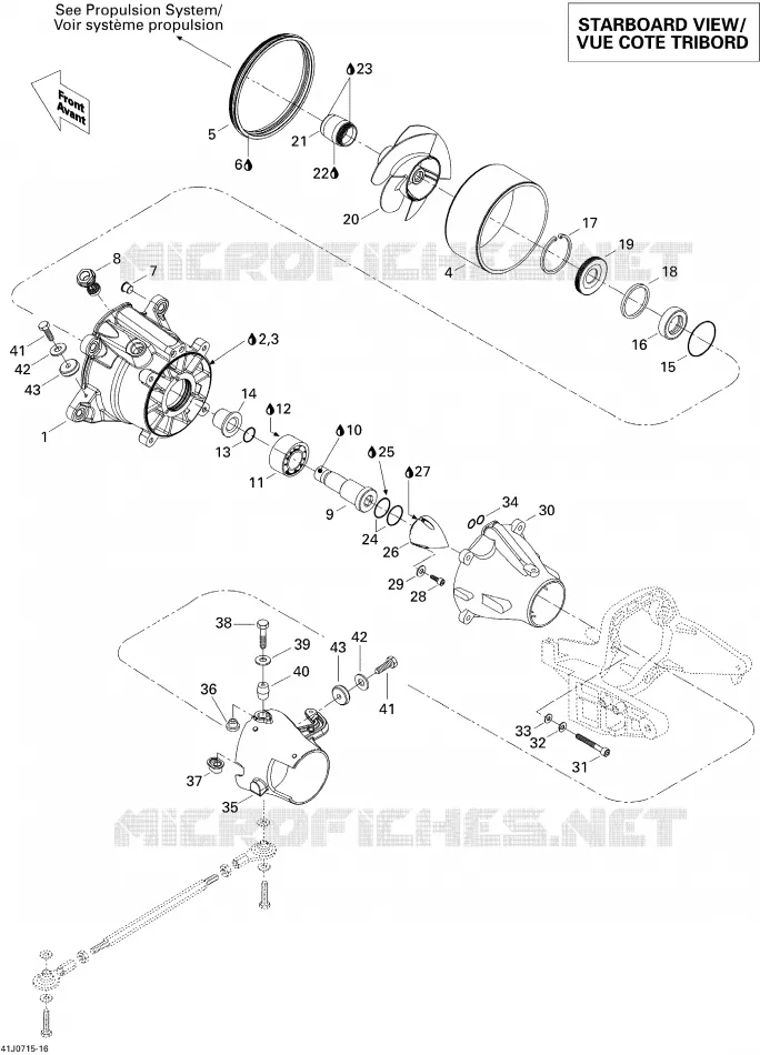 Pompe Sea-Doo Bateaux Sea-Doo 00- Numéros de modèle 2007 00- Numéros de modèle  00- Numéros de modèle