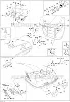Compartiment Moteur ET Accessoires pour Sea-Doo 00- Numéros de modèle de 2007