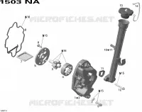 Séparateur Huile pour Sea-Doo 00- Numéros de modèle de 2007