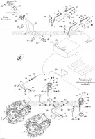 Système Alimentation pour Sea-Doo 00- Numéros de modèle de 2007
