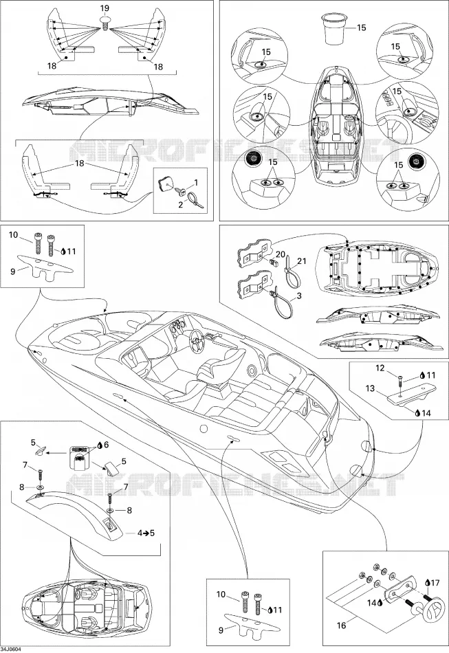 Carrosserie Et Accessoires Sea-Doo Bateaux Sea-Doo 00- Numéros de modèle Edition 1 2006 00- Numéros de modèle Edition 1  00- Numéros de modèle Edition 1