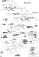 Décalques pour Sea-Doo 01- Système Refroidissement de 2004