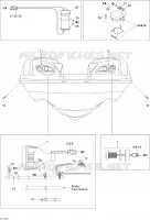 Accessoires électriques 4 pour Sea-Doo 01- Système De Refroidissement de 2003
