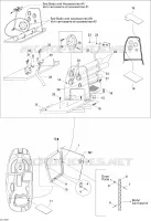 Compartiment de rangement pour Sea-Doo 01- Système De Refroidissement de 2003