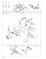 Accessoires Électriques 1 pour Sea-Doo 01- Système De Refroidissement de 2002