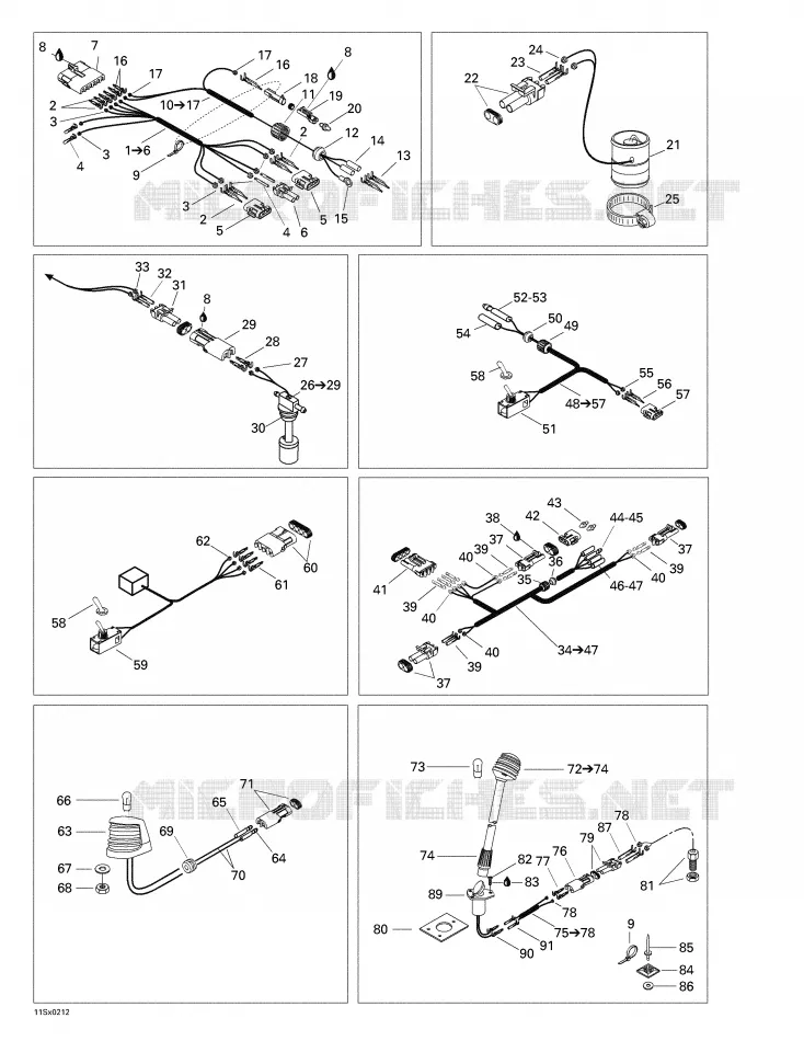 Accessoires Électriques 2 Sea-Doo Bateaux Sea-Doo 01- Système De Refroidissement 2002 01- Système De Refroidissement  01- Système De Refroidissement