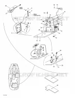 Compartiment De Rangement pour Sea-Doo 01- Système De Refroidissement de 2002