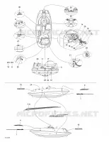 Décalques pour Sea-Doo 01- Système De Refroidissement de 2002
