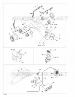 Accessoires Électriques 1 pour Sea-Doo 01- Système De Refroidissement de 2001