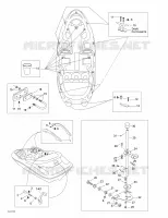 Carrosserie Et Accessoires 4 pour Sea-Doo 01- Système De Refroidissement de 2001
