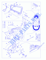Carrosserie Et Accessoires 1 pour Sea-Doo 01- Système De Refroidissement de 1997