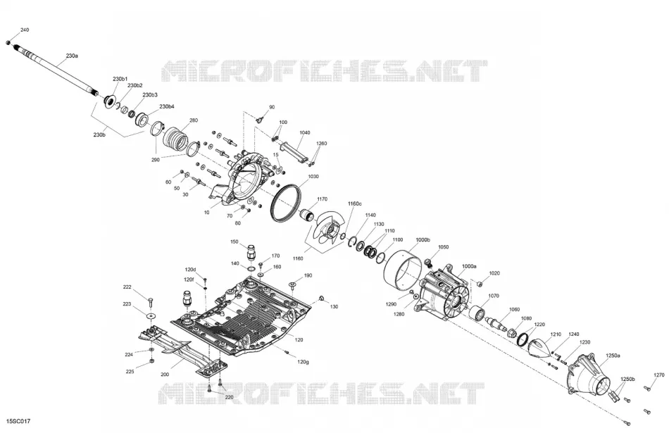 04- Drive - Propulsion Sea-Doo Motomarines Sea-Doo GTI 130 2023 GTI 130  GTI 130