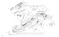 07  Body   System pour Sea-Doo SPARK TRIXX 2UP de 2023